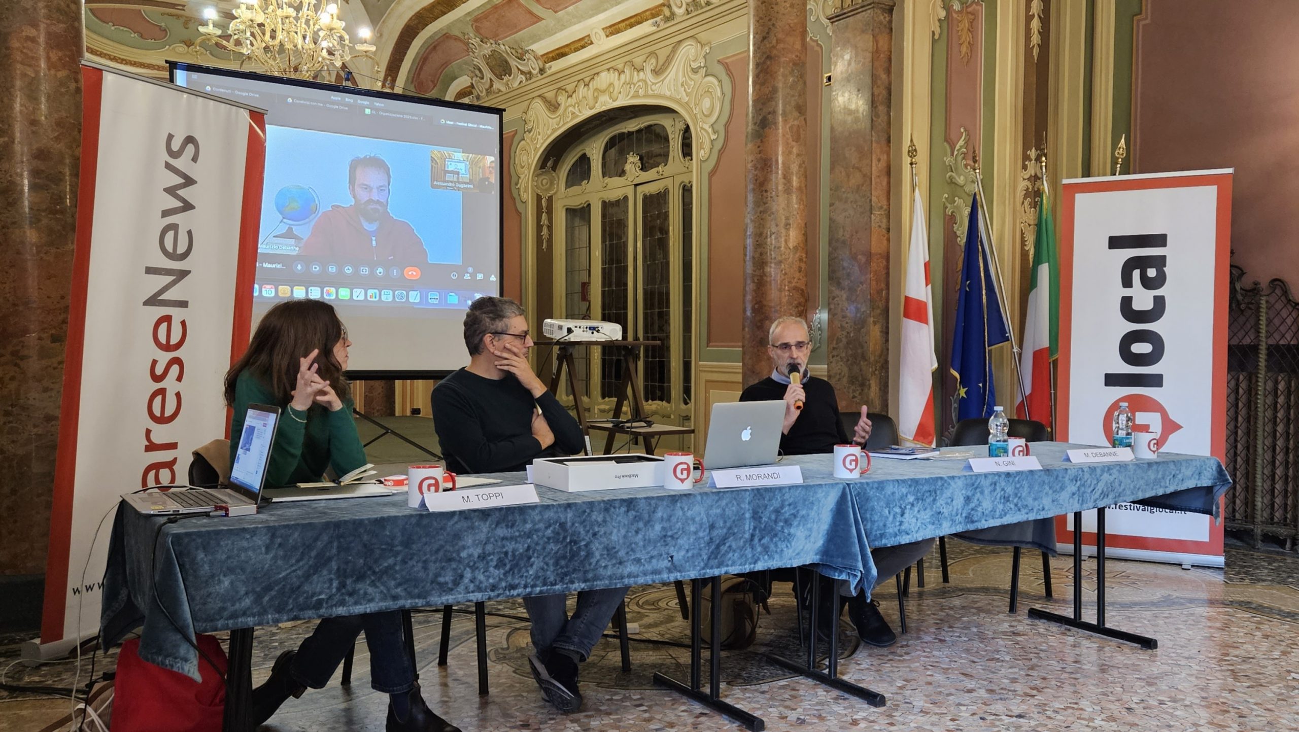 L'incontro "Il risvolto umanitario della guerra nel racconto giornalistico" in Sala Estense